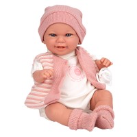 Arias Bambola Reborn Collezione Elegance Babyto Rosa 