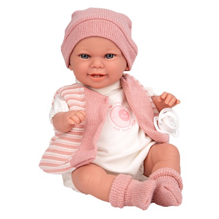 Arias Bambola Reborn Collezione Elegance Babyto Rosa 