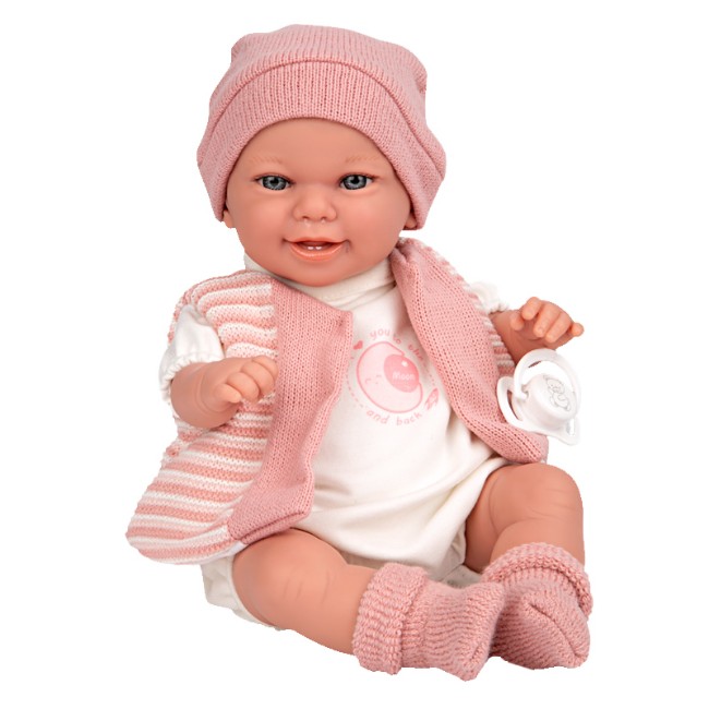 Arias Bambola Reborn Collezione Elegance Babyto Rosa 