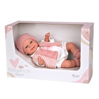 Arias Bambola Reborn Collezione Elegance Babyto Rosa 