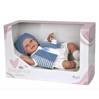 Arias Bambola Reborn Collezione Elegance Babyto Azul