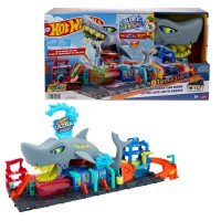 Paniate Hot Wheels City Autolavaggio Mega Squalo - Main Image