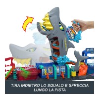 Hot Wheels City Autolavaggio Mega Squalo