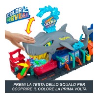 Hot Wheels City Autolavaggio Mega Squalo