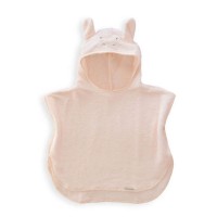 	Bamboom Poncho Bambino in Bambù organico 2-4 Anni - Pink