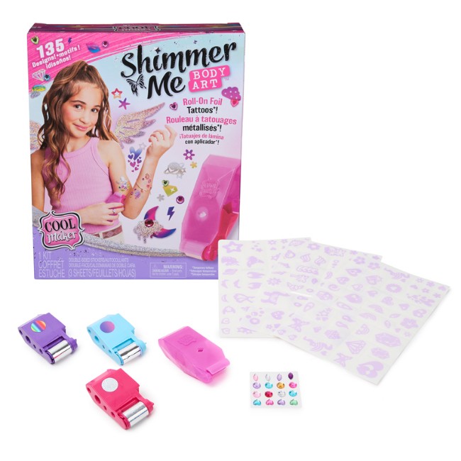 Immagine di Spin Master Cool Maker Shimmer Me Roll Crea Tatoo