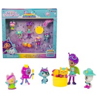 Gabby'S Dollhouse Set Deluxe con Personaggi in Versione Celebration