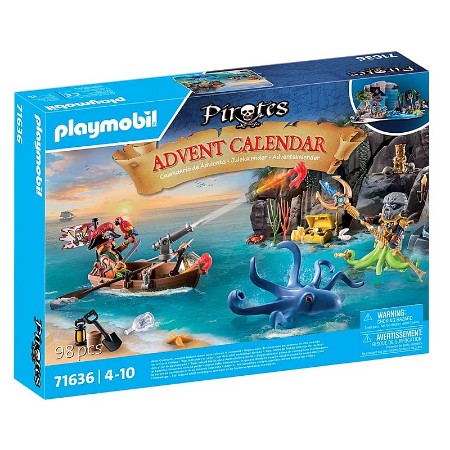 Playmobil Pirates Calendario dell'Avvento Pirati 71636
