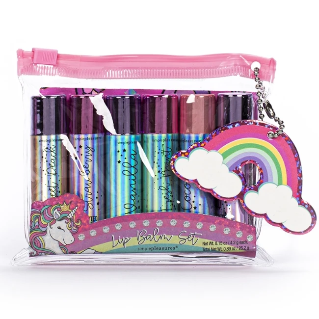 Seven Tri-Coastal Set 6 Balsamo Labbra Arcobaleno
