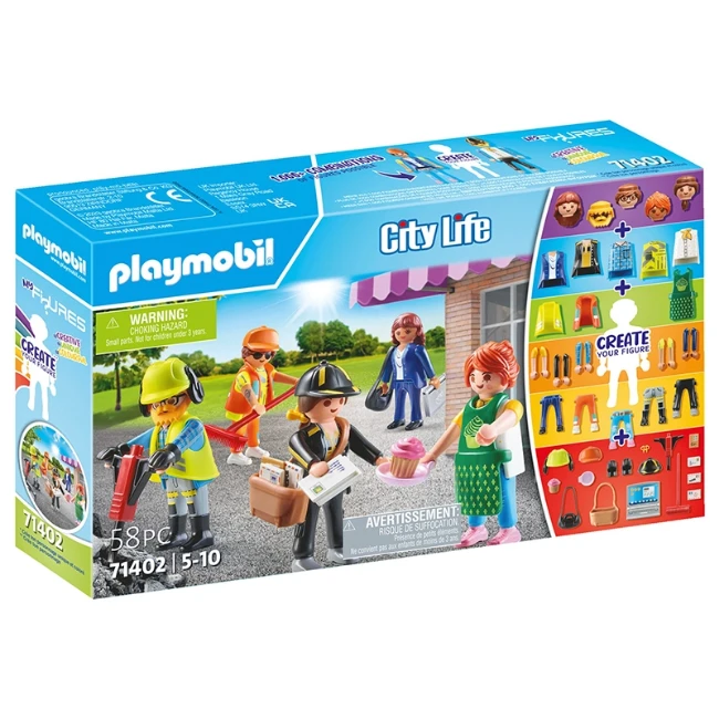Playmobil My Figures: Lavori in Città 71402