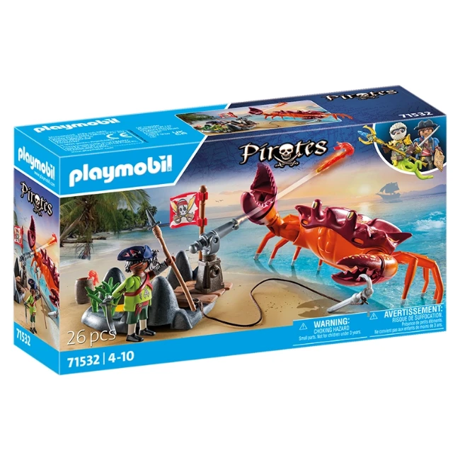 Playmobil Pirata e Mostro Marino 71532