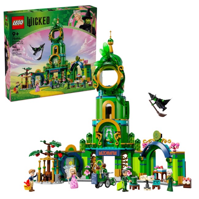 Paniate LEGO Wicked Benvenuti a Città di Smeraldo