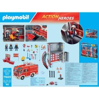 Playmobil Mega Set dei Vigili del Fuoco 71603