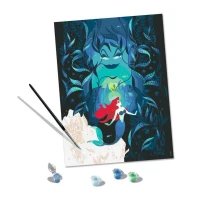 Ravensburger CreArt Serie Premium B - Disney Ariel e Ursula