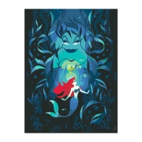 Ravensburger CreArt Serie Premium B - Disney Ariel e Ursula