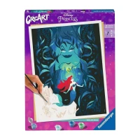 Ravensburger CreArt Serie Premium B - Disney Ariel e Ursula