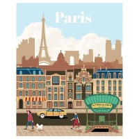 Ravensburger CreArt Serie Trend C - City: Parigi