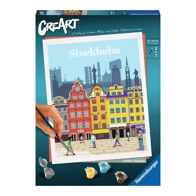 Ravensburger CreArt Serie Trend C - City: Stoccolma