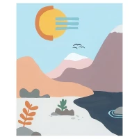 Ravensburger CreArt Serie Trend C - In Riva al Fiume