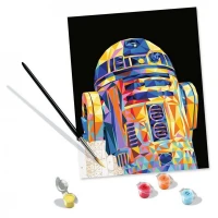 Ravensburger CreArt Serie Trend C - Polygon Star Wars R2-D2