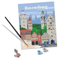 Ravensburger CreArt Serie Trend C - Versione Anniversario: Città di Ravensburg