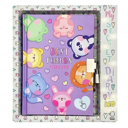 Diario Segreto con Luci Led 80 pagine
