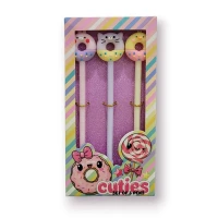 Seven Tri-Coastal Set 3 Penne con Topper Donuts