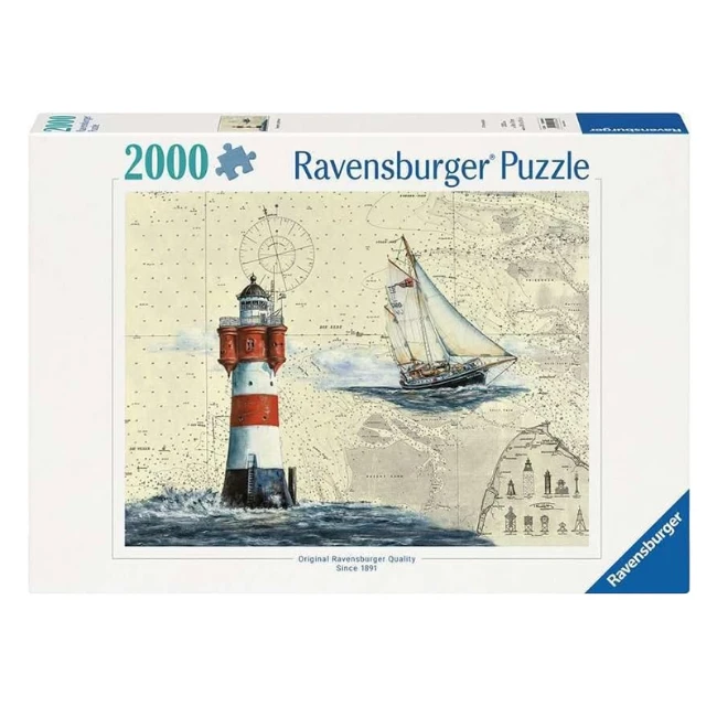 Ravensburger Puzzle Faro Romantico 2000 pezzi