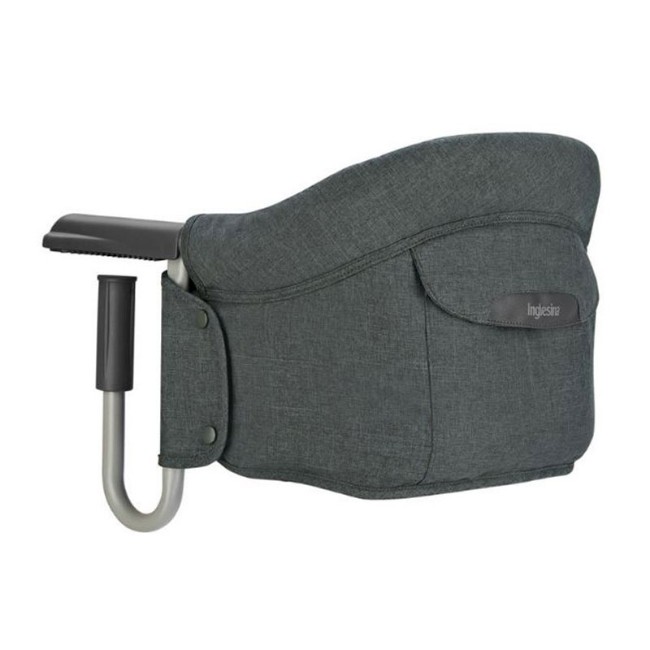Inglesina Seggiolino da Tavolo Fast Universale Seduta Imbottita Marina - Charcoual Grey