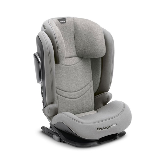 	Inglesina Seggiolino Auto Cartesio i-Size Isofix, dai 3 ai 12 anni - Moon Grey