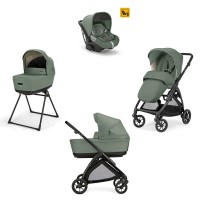 SYSTEM QUATTRO ELECTA DRW + TELAIO TOTAL BLACK - MURRAY GREEN