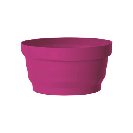 Euro3Plast Vaso da interno Mitu Twister 21 cm - Ciclamino