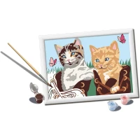 Ravensburger CreArt Serie D Classic - Gattini in Stivaletti