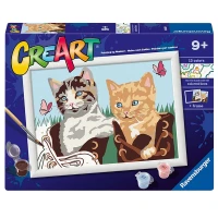 Ravensburger CreArt Serie D Classic - Gattini in Stivaletti