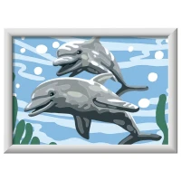 Ravensburger CreArt Serie E Classic - Delfini Giocherelloni
