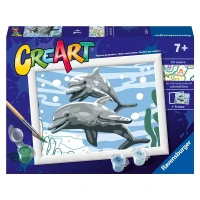 Ravensburger CreArt Serie E Classic - Delfini Giocherelloni