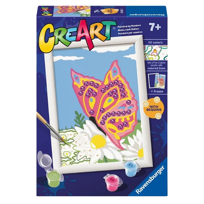 Ravensburger CreArt Serie E Classic - Farfalla Scintillante