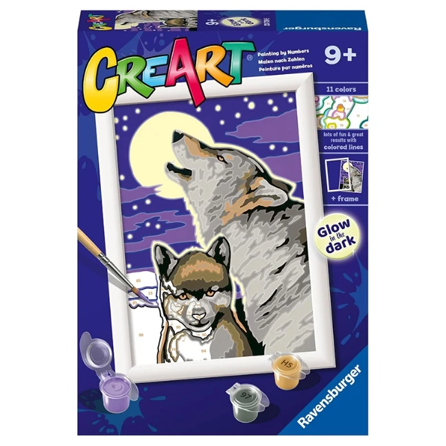 Ravensburger CreArt Serie E Classic - Lupi