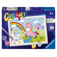 Ravensburger CreArt Serie E Classic - Unicorni con Arcobaleno