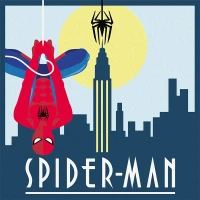 Ravensburger CreArt Serie Trend Quadrati - Marvel Spiderman