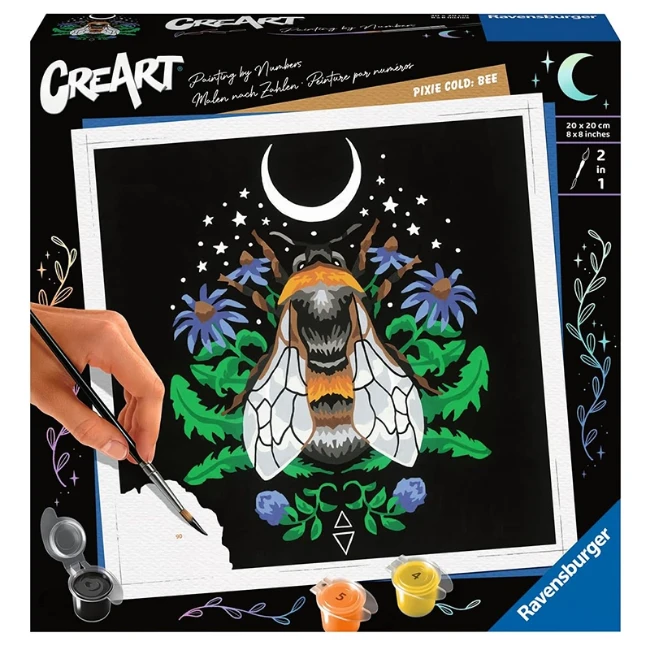 Ravensburger CreArt Serie Trend Quadrati - Pixie Cold: Ape