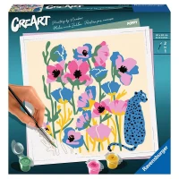 Ravensburger CreArt Serie Trend Quadrati - Poppy: Papaveri