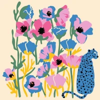 Ravensburger CreArt Serie Trend Quadrati - Poppy: Papaveri