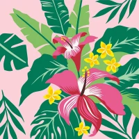 Ravensburger CreArt Serie Trend Quadrati - Tropical Plants