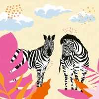 Ravensburger CreArt Serie Trend Quadrati - Zebra
