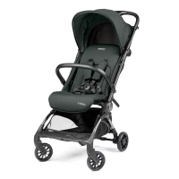 Peg Perego Passeggino Volo Ultra Leggero idoneo come Bagaglio Mano in Aereo, Borsa Viaggio inclusa - da 0 a 22 kg - Metal