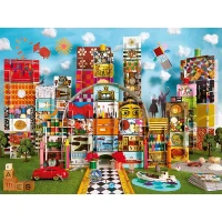 Ravensburger Puzzle Eames House of Cards Fantasy 1500 pezzi