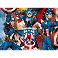 Ravensburger Puzzle Captain America 100 pezzi XXL