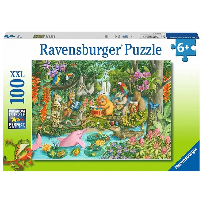 Ravensburger Puzzle L'Orchestra degli Animali 100 pezzi XXL