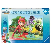 Ravensburger Puzzle Petronix Defenders 100 pezzi XXL